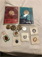 Assorted Tokens and Medallions
