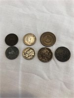 Assorted Old Coins