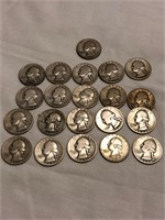 21 Silver Quarters