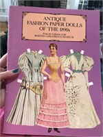 Antique Fashion Paper Dolls of the 1890's