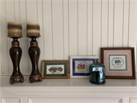 Carnival Jar, Candle Stands, and Miscellaneous