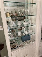 Milk Glass and Miscellaneous Decorator Items