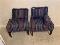 Pair of Rolling Stools