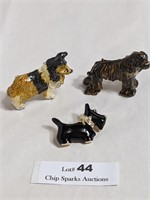 3 Enamel Dog Pins