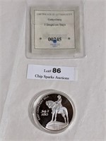 Gettysburg Silverplate Coin