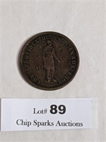 Canada 1837 1 Penny Token Issue