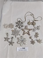 Snowflake Stars Jewelry