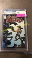 The Walking Dead comic book #50, graded 9.4