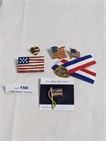 Americana Flag Pins