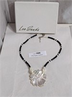 Lee Sands MOP Necklace in Box