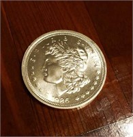One Ounce Silver Round: Morgan Style #2