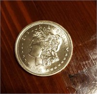 One Ounce Silver Round: Morgan Style #3