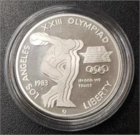 1983 Olympiad Silver Dollar