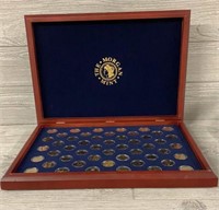 Complete Set of Gold Plated State Quarters