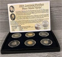 2004 Louisiana Purchase Peace Medal Nickel