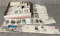 Assortment U.S. First Day Covers Stamp Collection