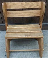 Oak Chair, or 2-Step Stool