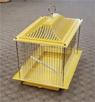 Nice Cleaned Birdcage w/ Seed Shields