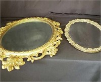 (2) Wall Mirrors