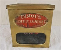 Famous Biscuit Company display tin