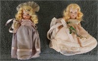 3 vintage 5" dolls