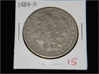 1884-S Morgan $1