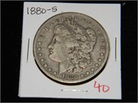 1880-S Morgan $1 F