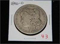 1890-O Morgan $1