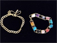 2 costume bracelets