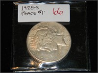 1928-S Peace $1