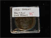 1831 Great Britain One Penny