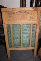 ANTIQUE WASHING BOARD - GREAT ADVERTISING