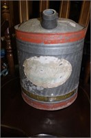 ANTIQUE "OLD IRONSIDES" GAS CAN