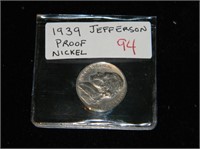 1939 Jefferson Nickel Proof