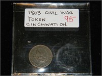 1863 Civil War Token Cincinnati OH