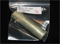 Original Bank Wrapped Roll Roosevelt Silver