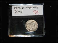 1931-D Mercury Dime