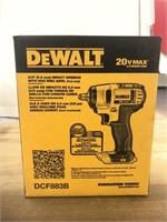 Dewalt 20v Max 3/8" Impact Wrench  - Tool Only