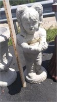 Little Girl Concrete Statue