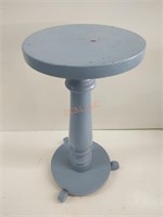 Vintage blue plant stand/ table