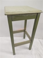 Vintage green accent table