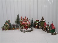 Christmas Village Tallest House is 8 1/2"