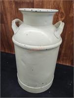 Vintage metal milk jug