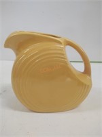 Vintage Fiestaware USA Yellow pitcher