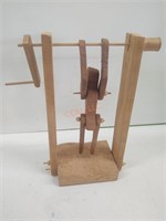 Vintage wooden acrobat toy
