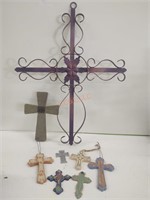 8 decorative crosses