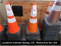 LOT, (10) SAFETY CONES