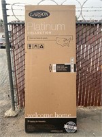 Larson Platinum SCR Graphite Security Door