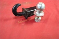 2" Trailer Ball, Hitch Stinger Tow Hook