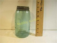 ANTIQUE BALL JAR WITH BUBBLES